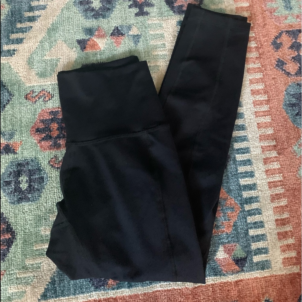 Morgan Stewart Sport Black Leggings